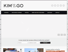 Tablet Screenshot of kimonthego.com